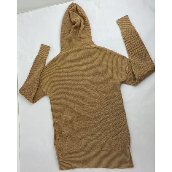 Cynthia Rowley Hooded Waffle Knit Tunic Sweater - Women's Size Small - Picture 9 of 10